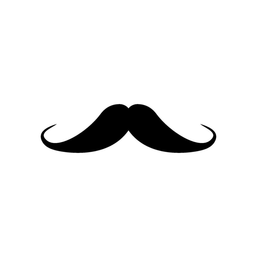 mustache Icon vector design templates