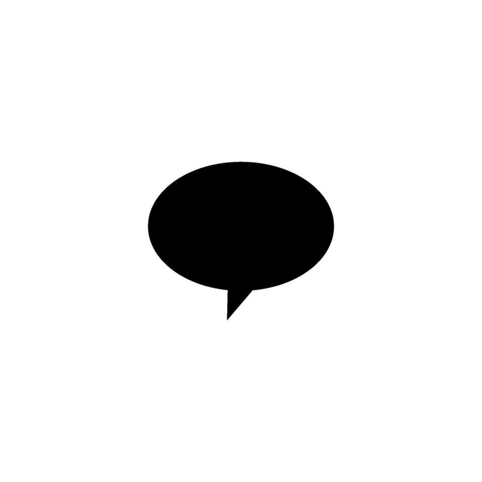 Chat Speech Bubble  Icon vector design templates