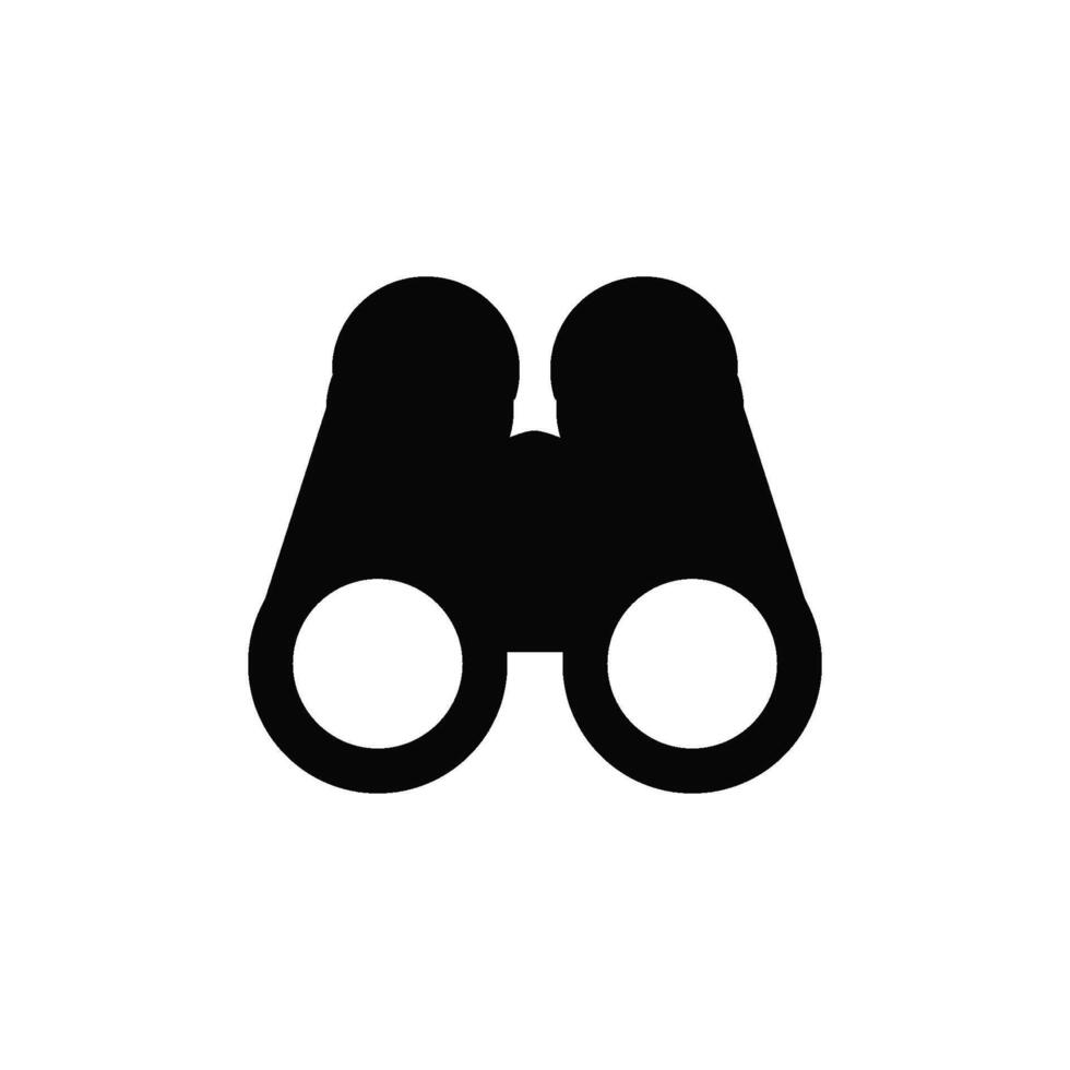 binoculars icon vector design template