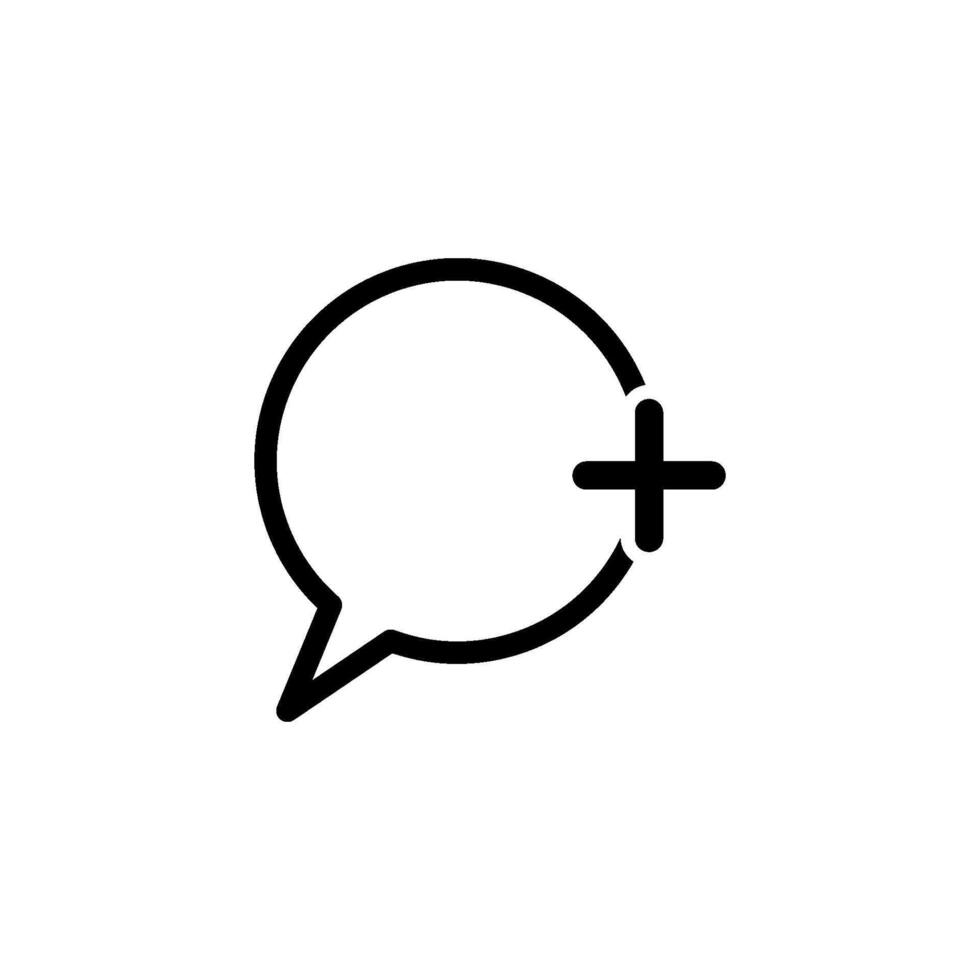 Chat Speech Bubble  Icon vector design templates