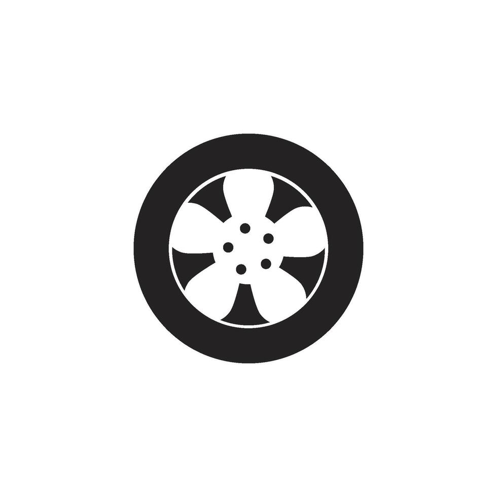 tire icon vector design template