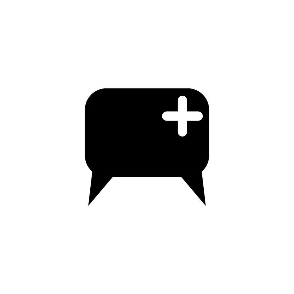 Chat Speech Bubble  Icon vector design templates