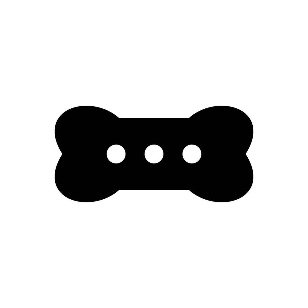 dog bone icon vector design template