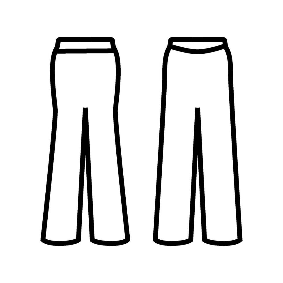 pant icon vector design templates