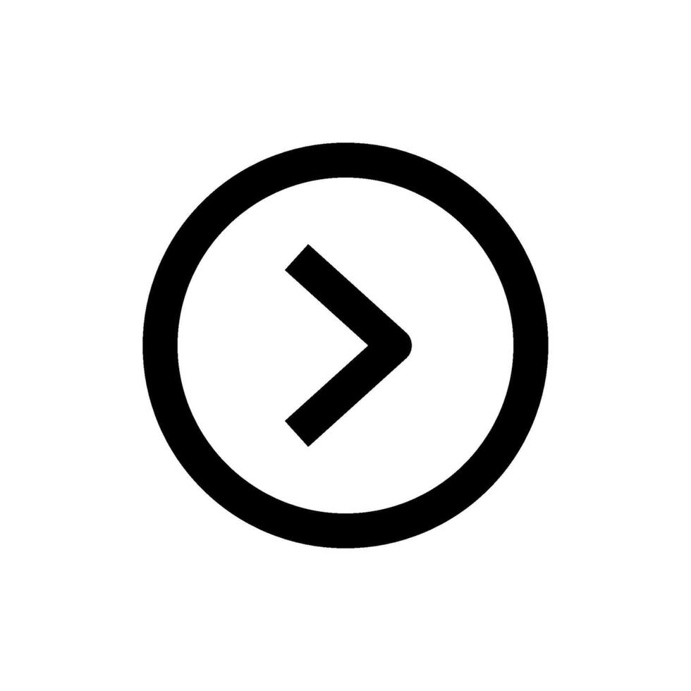 arrow and play button icon vector design template