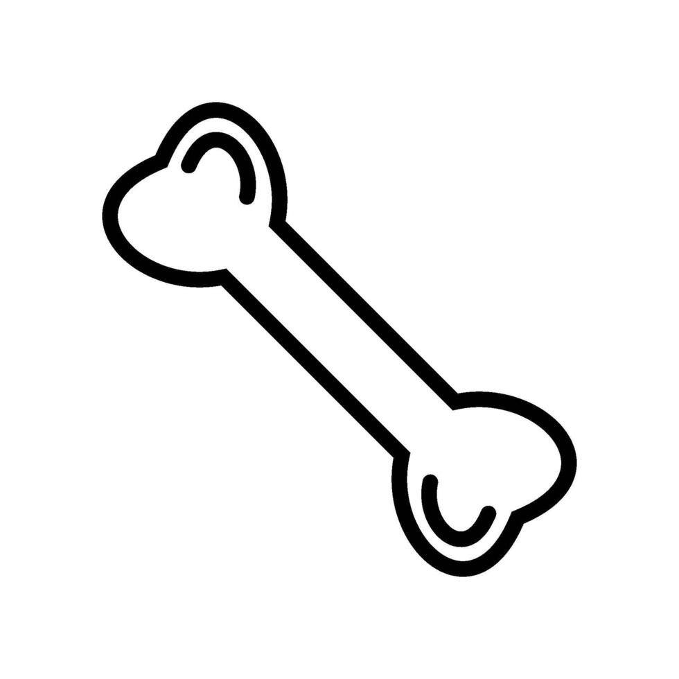 dog bone icon vector design template