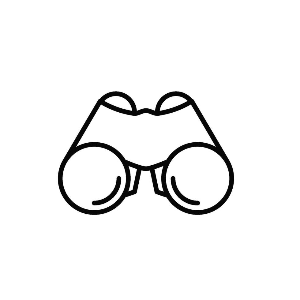 binoculars icon vector design template