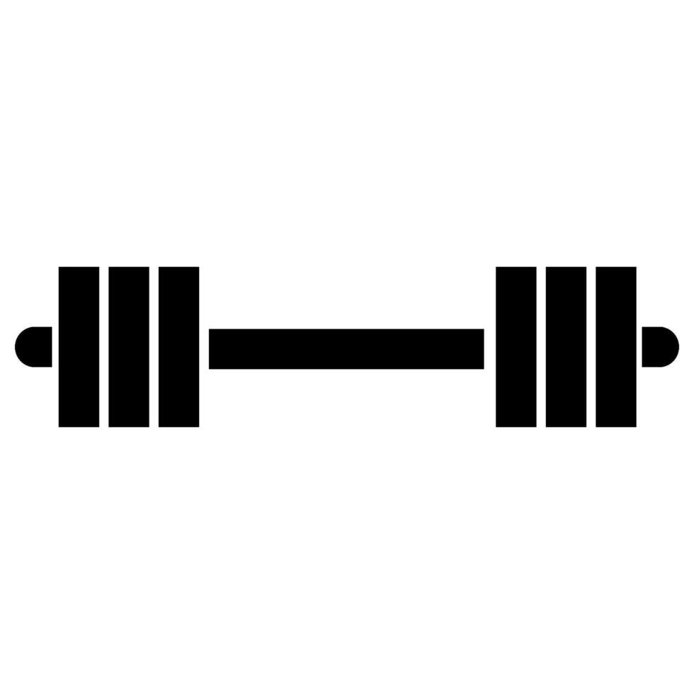 barbell icon vector design template