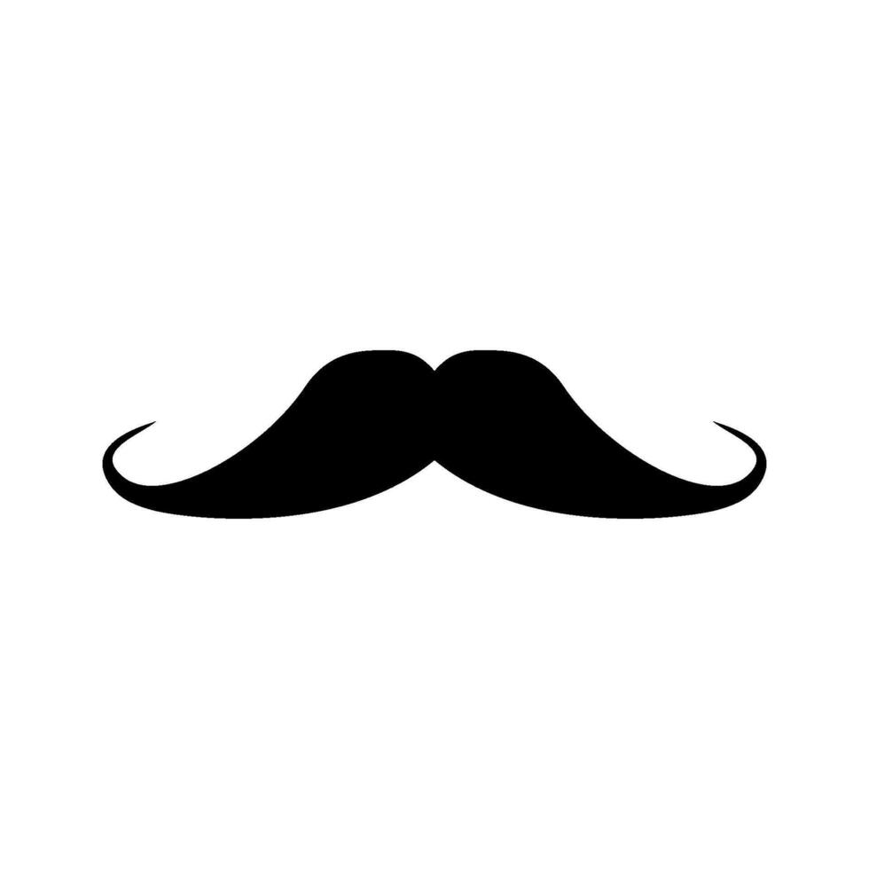 mustache Icon vector design templates