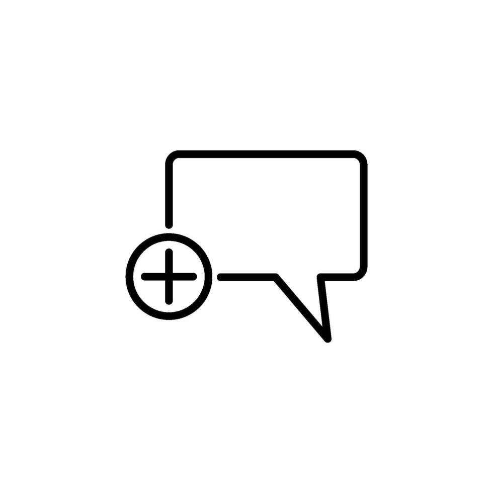 Chat Speech Bubble  Icon vector design templates