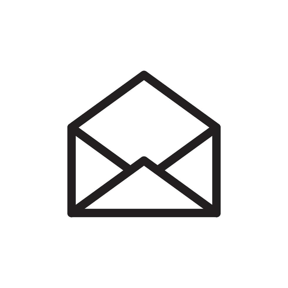 envelope icon vector design template