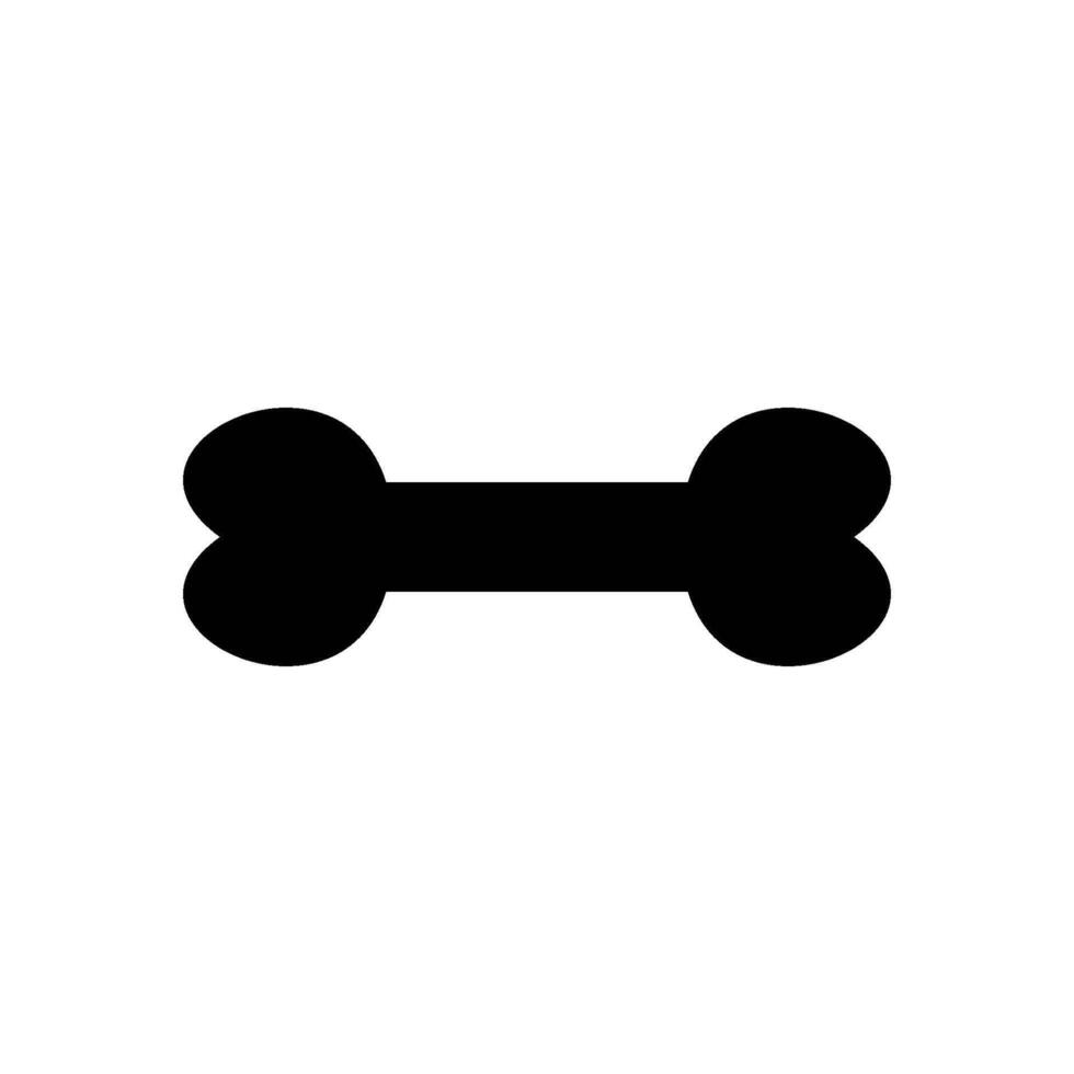 dog bone icon vector design template