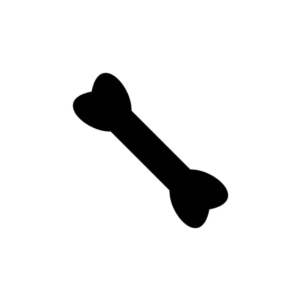 dog bone icon vector design template