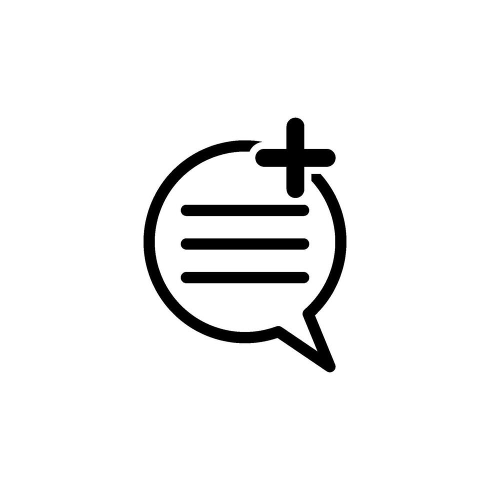 Chat Speech Bubble  Icon vector design templates