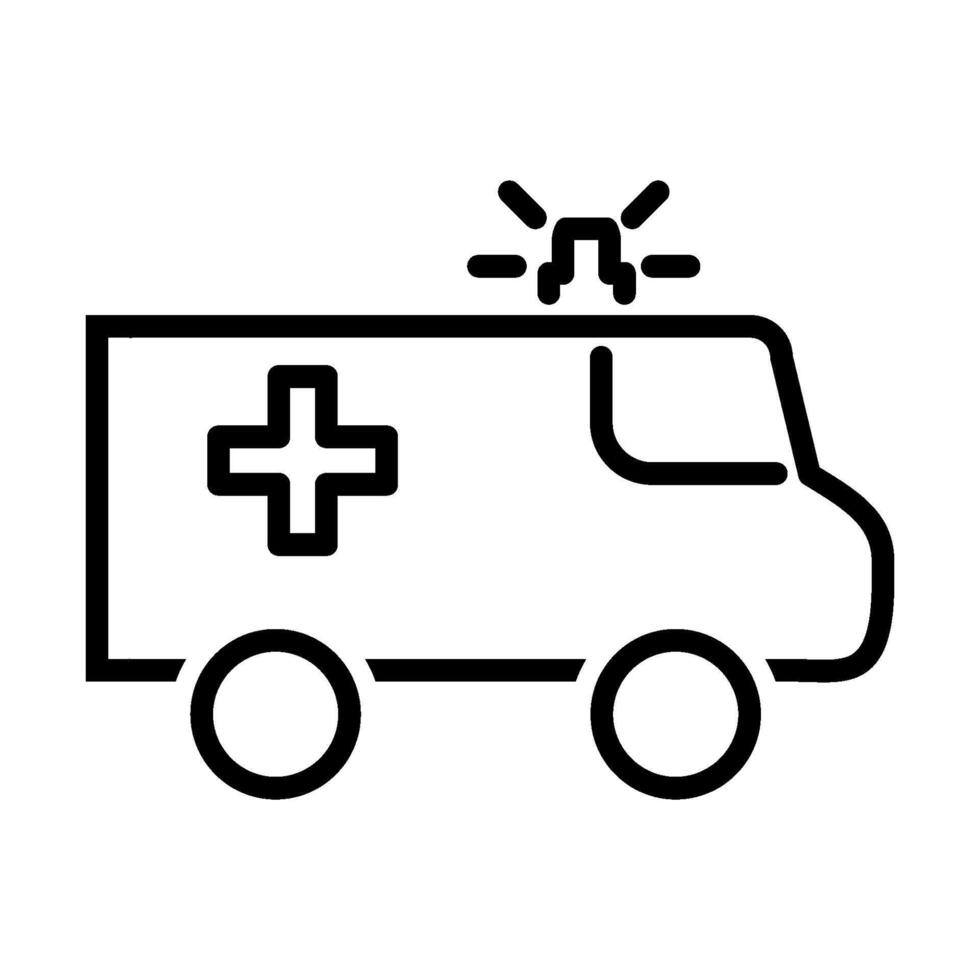 ambulance icon vector design template