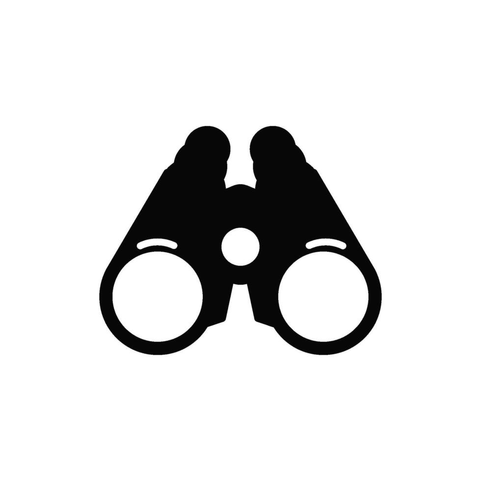 binoculars icon vector design template