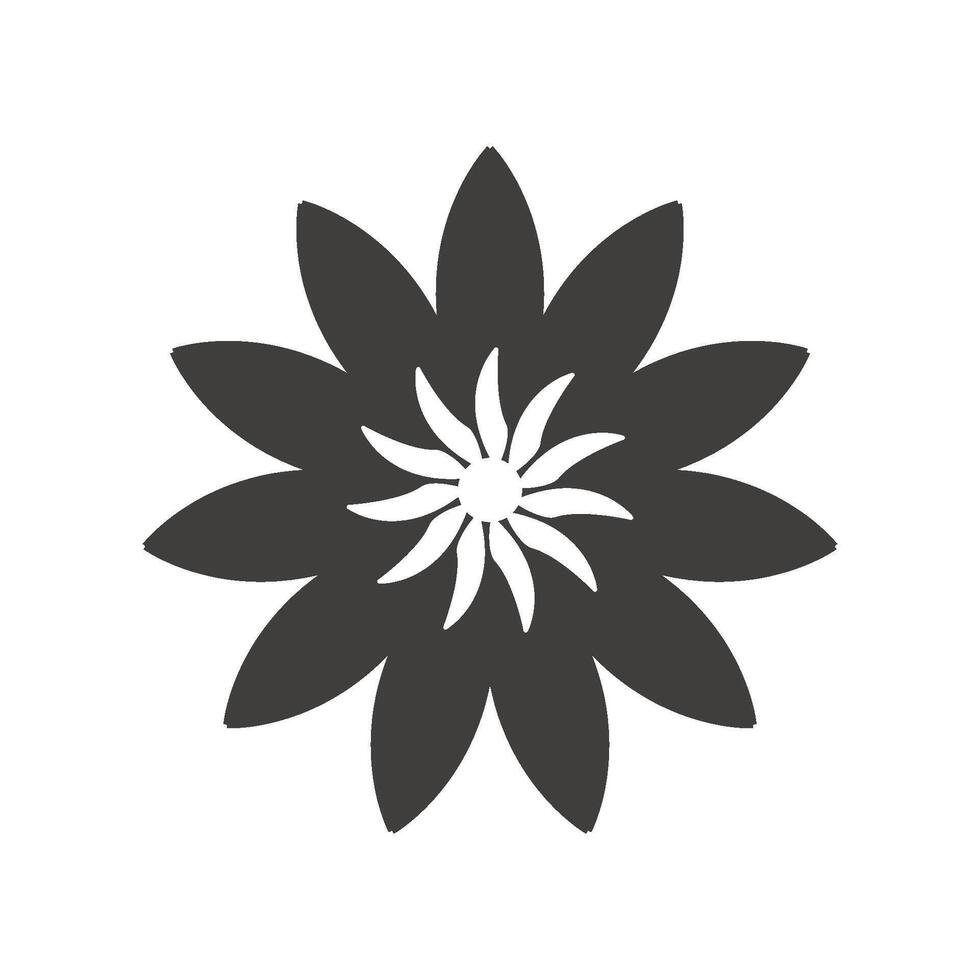 flower Icon vector design templates