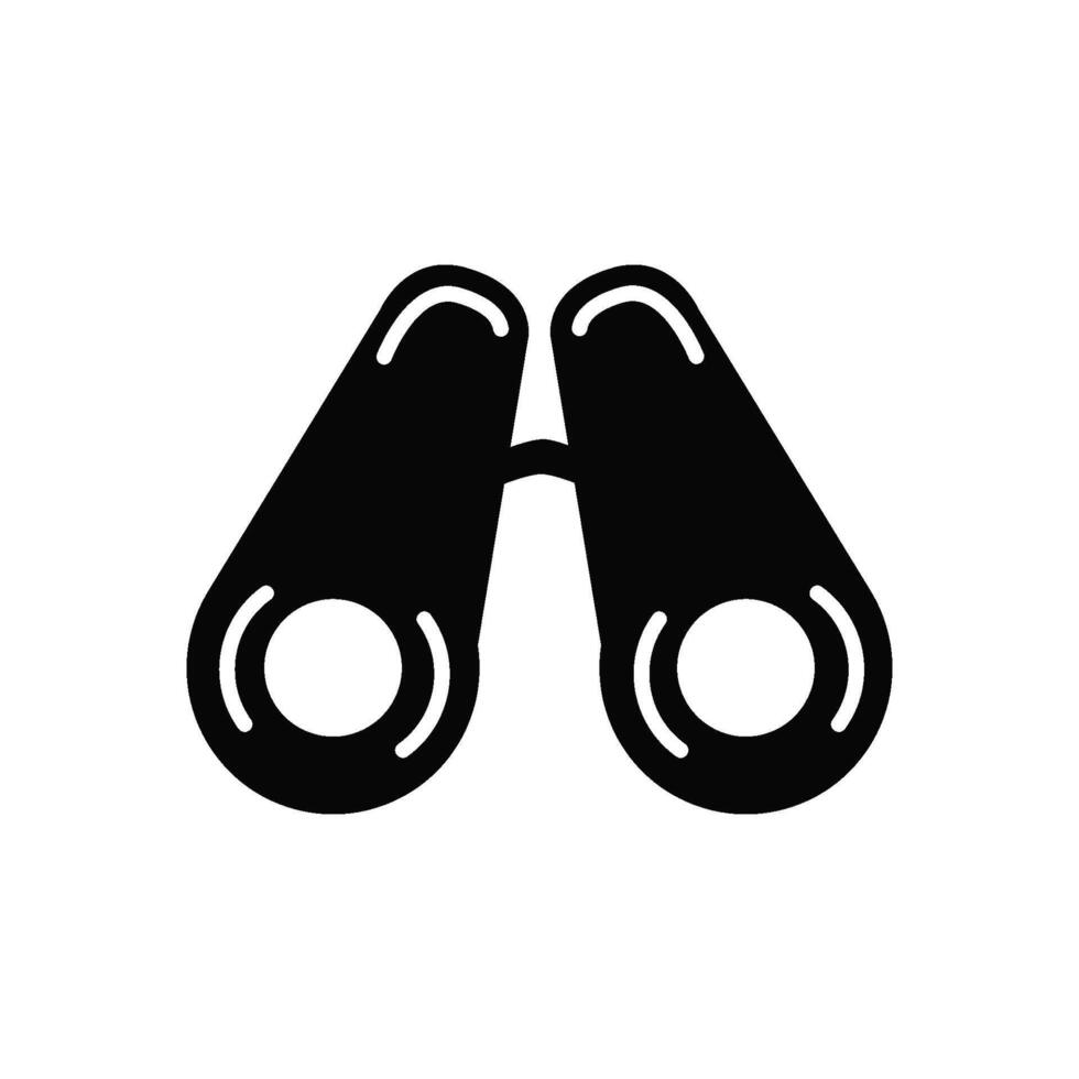 binoculars icon vector design template