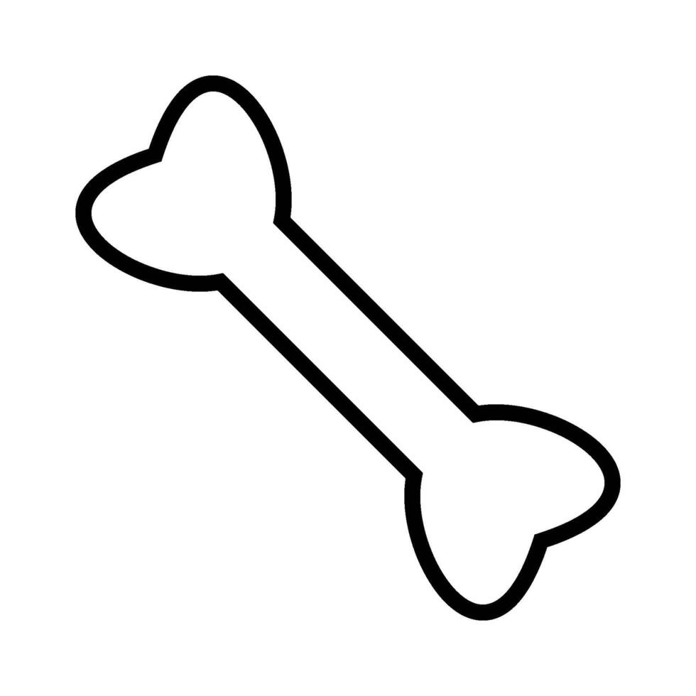 dog bone icon vector design template