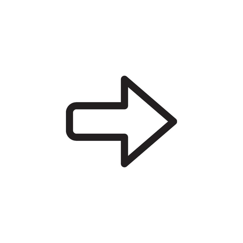 arrow and play button icon vector design template
