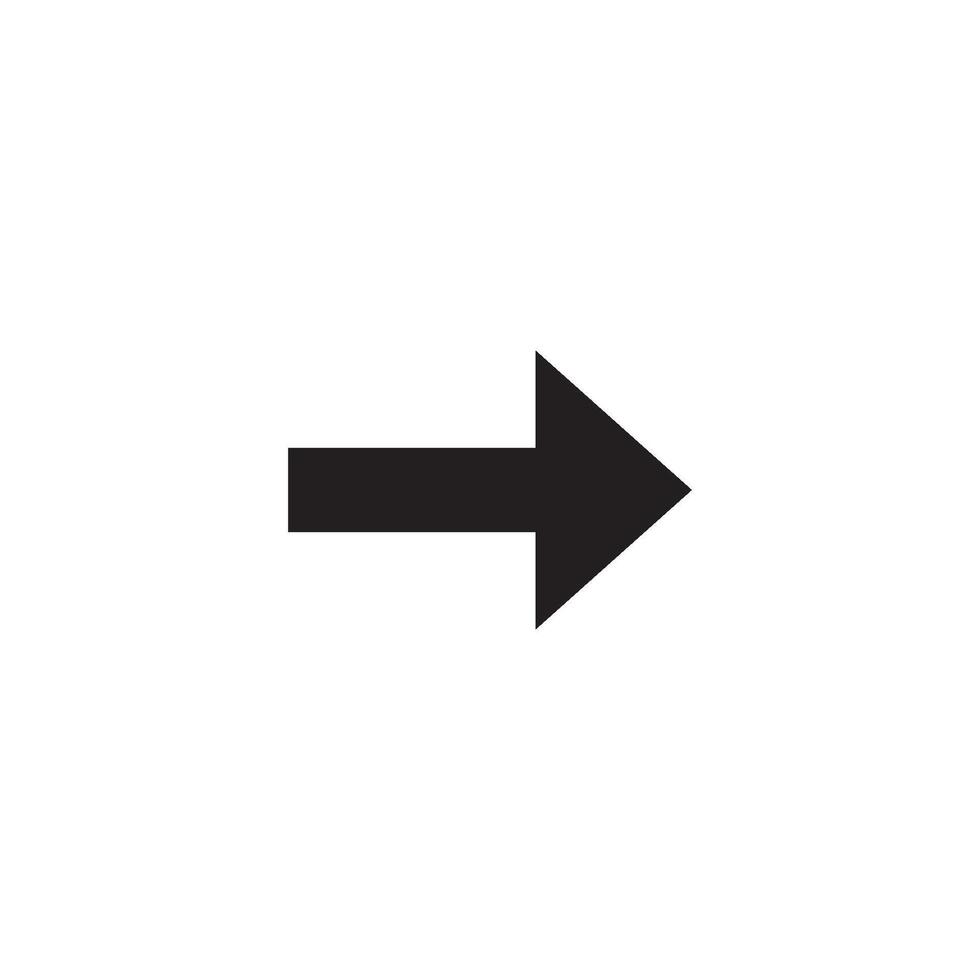 arrow and play button icon vector design template