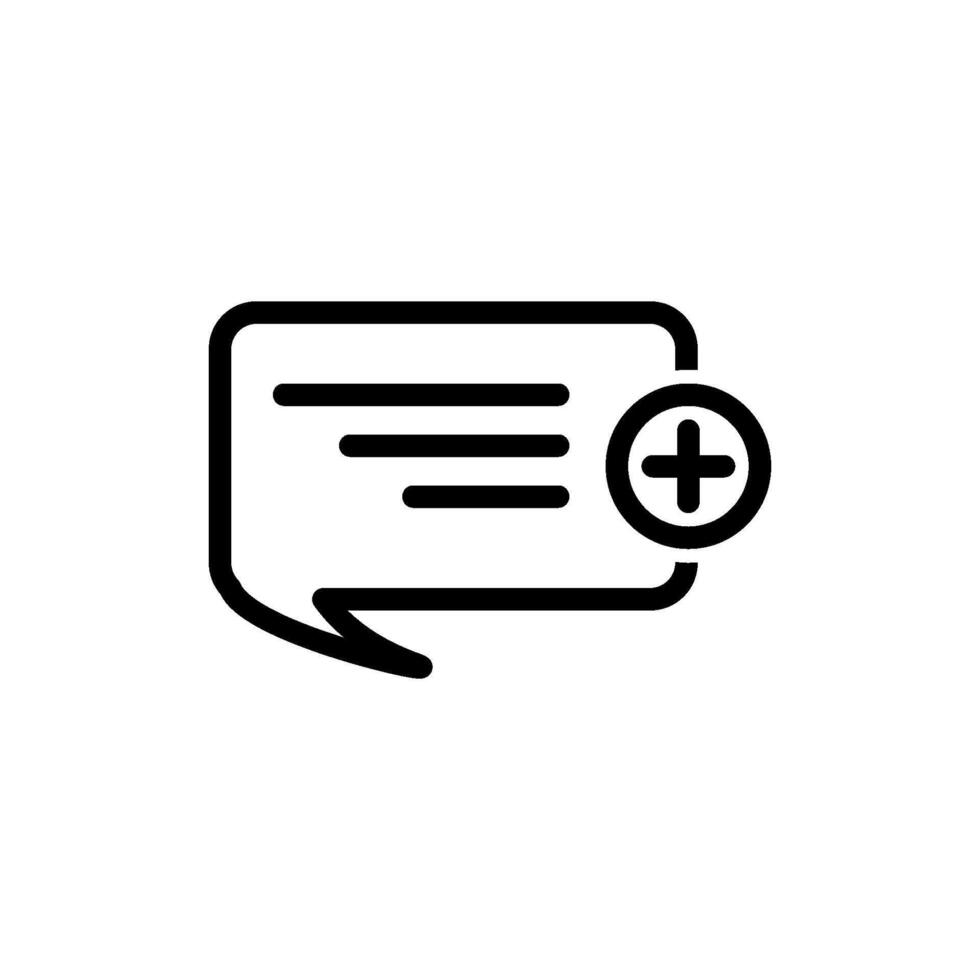 Chat Speech Bubble  Icon vector design templates