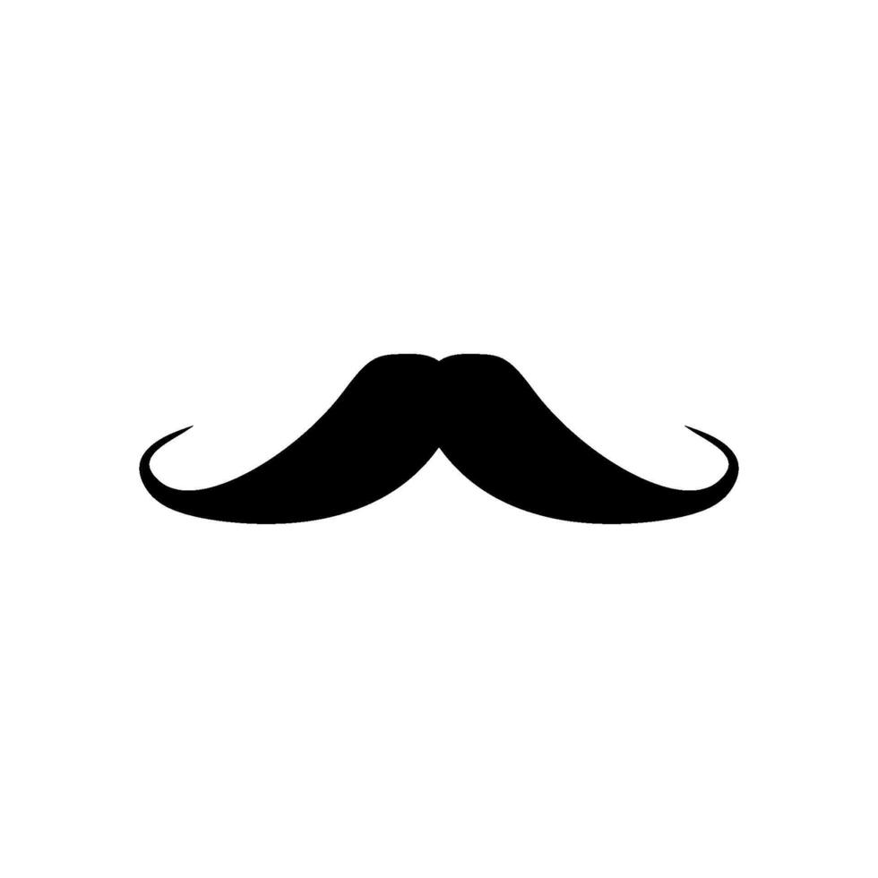 mustache Icon vector design templates