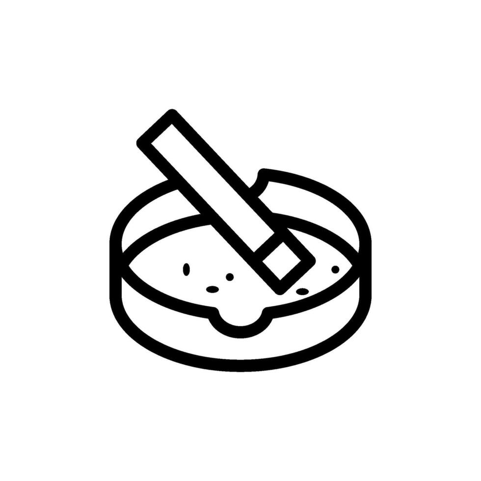 ashtray icon design vector template