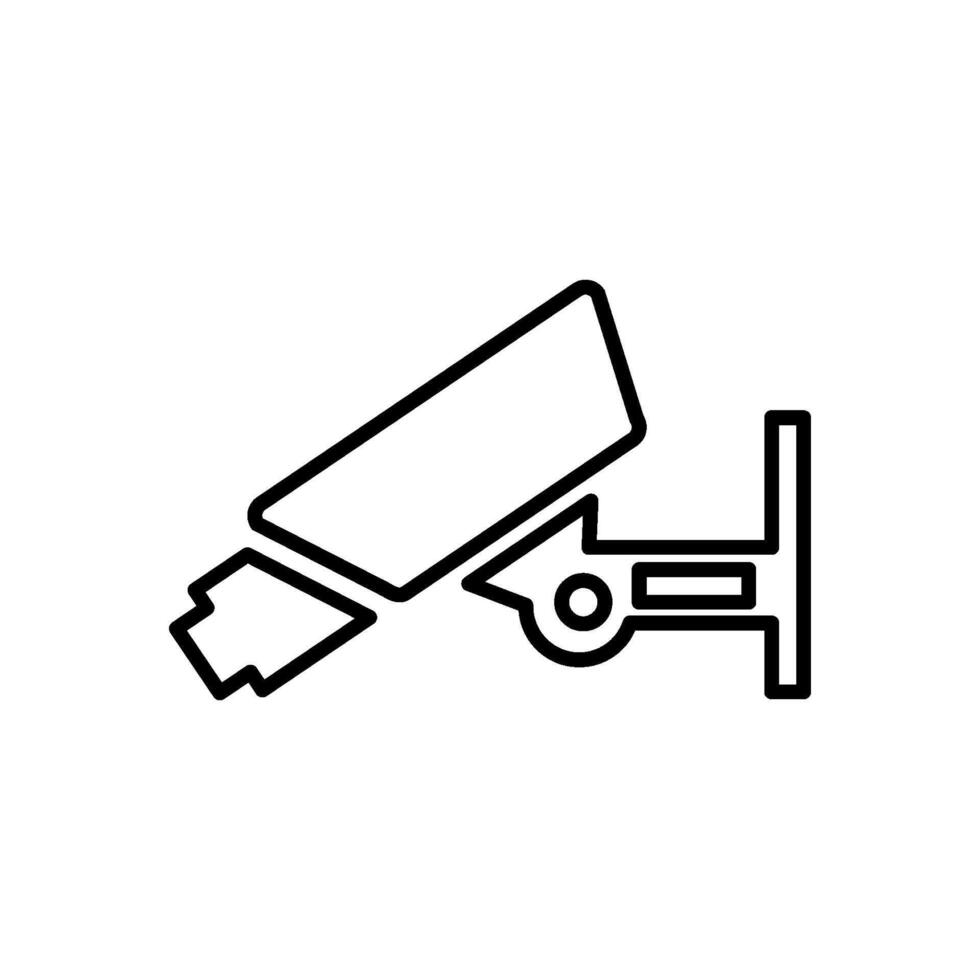 Fixed CCTV, Security Camera Icon vector design templates