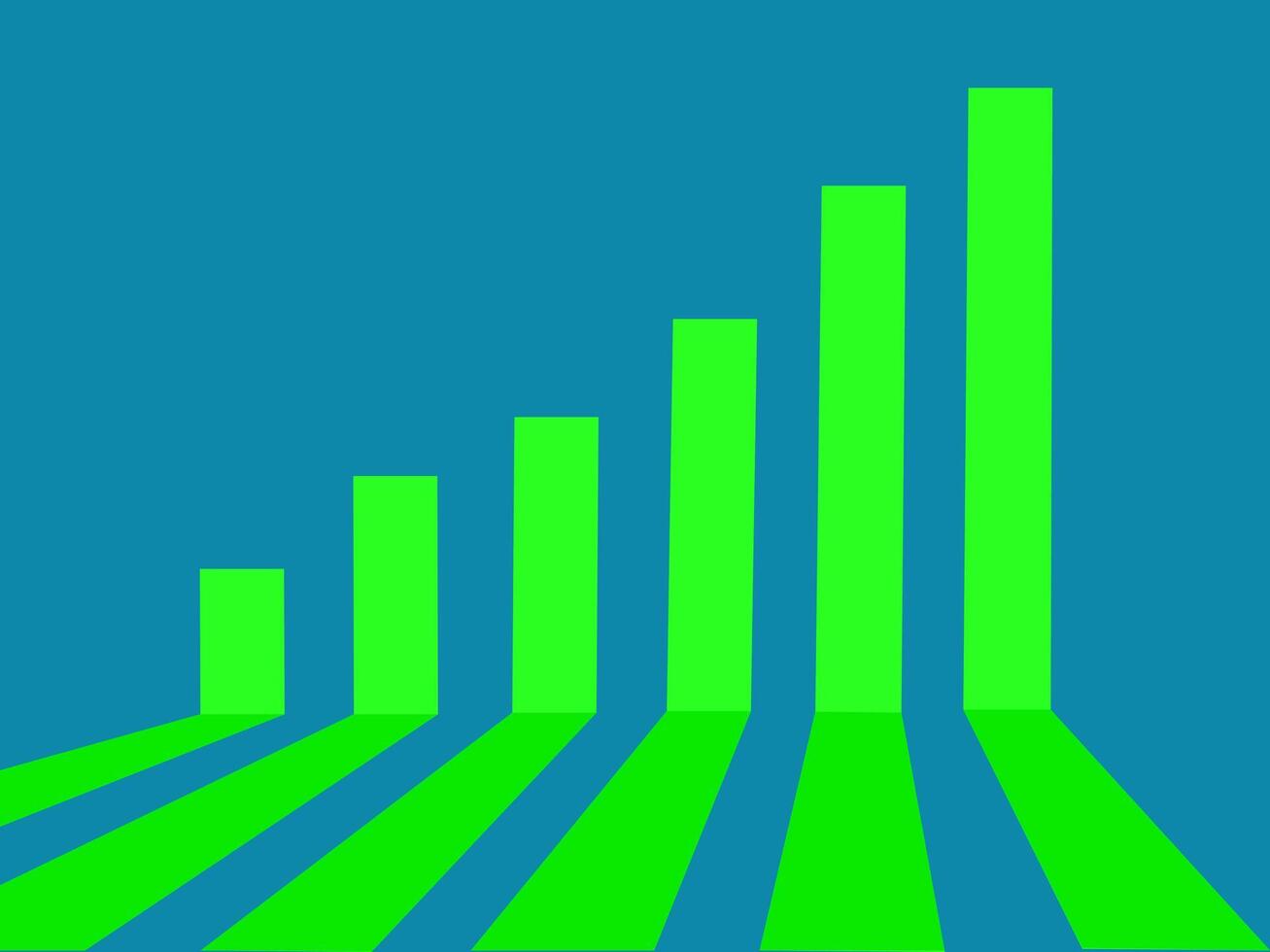 Business arrow chart. Concept for success vector