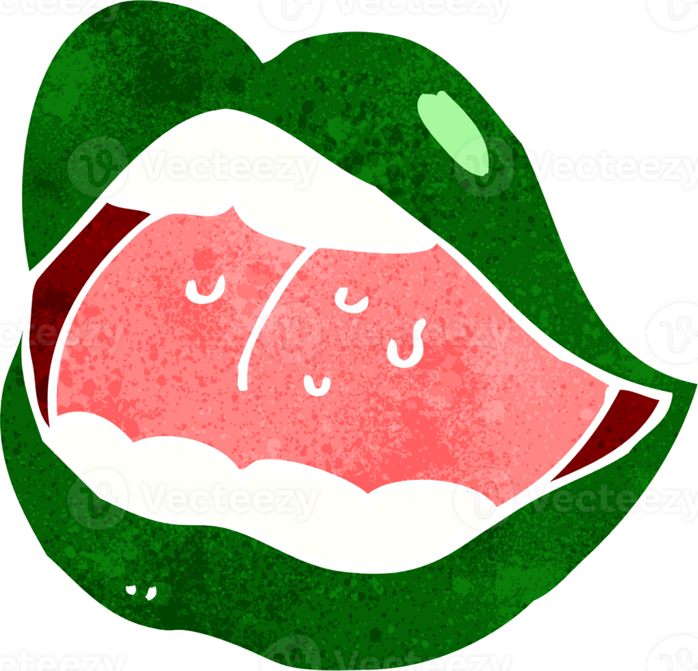 cartoon halloween mouth png