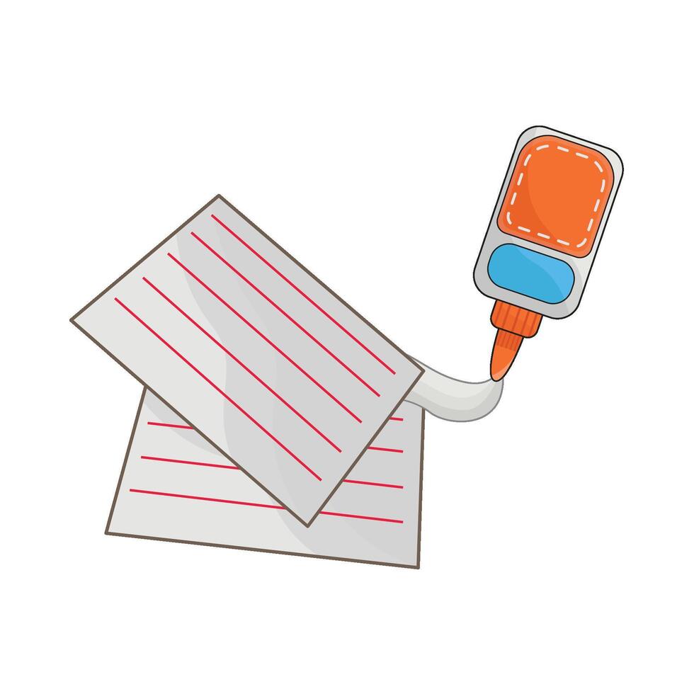 illustration of glue vector