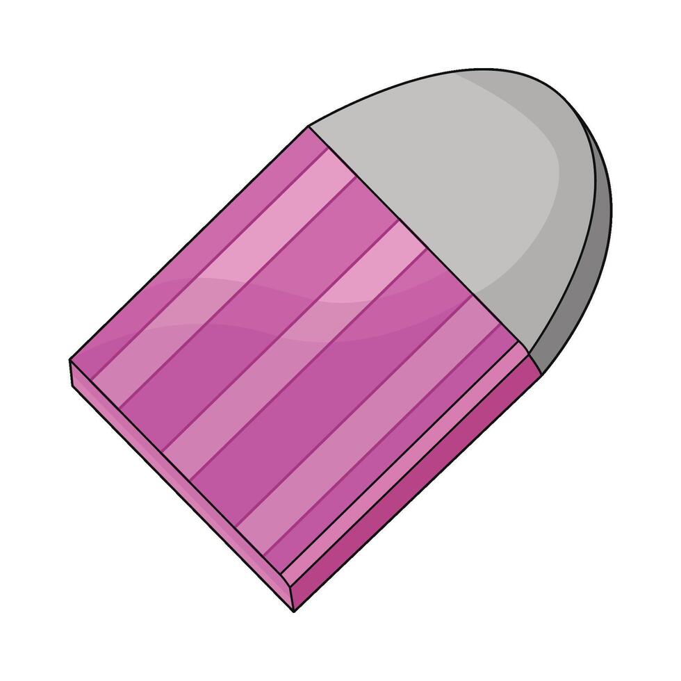 illustration of eraser vector