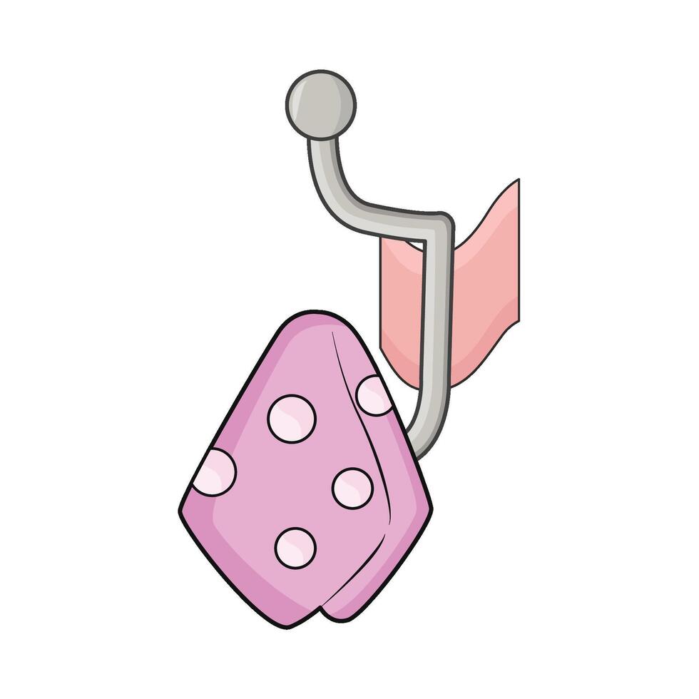 illustration of wall hook vector