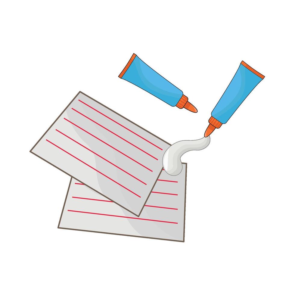 illustration of glue vector