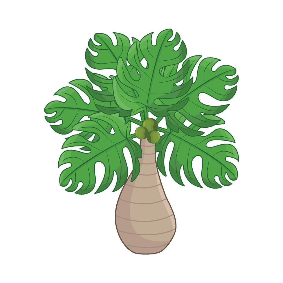 ilustración de palma vector