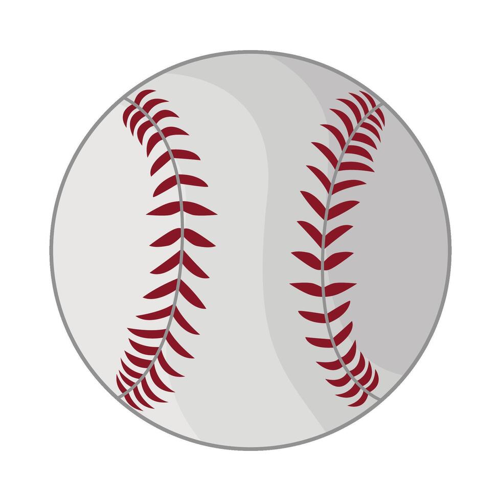 illustration of baseball ball vector