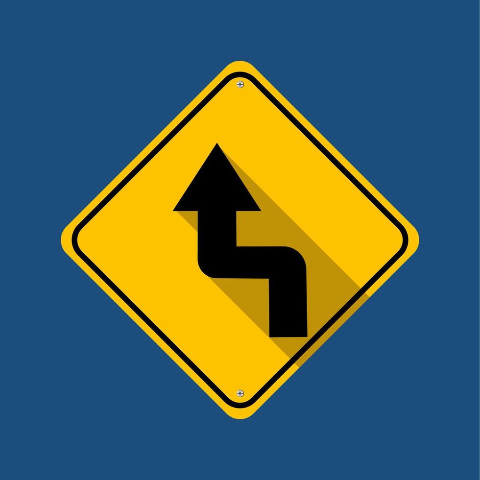 Traffic sign. Road sign isolated on the background vector