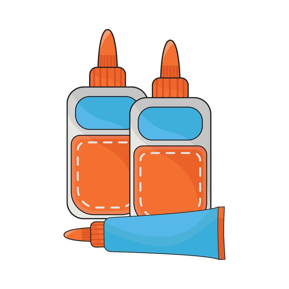 illustration of glue vector