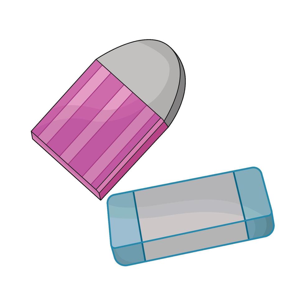 illustration of eraser vector