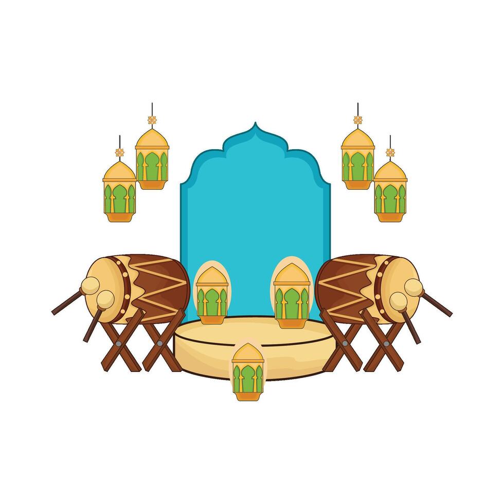 illustration of bedug vector