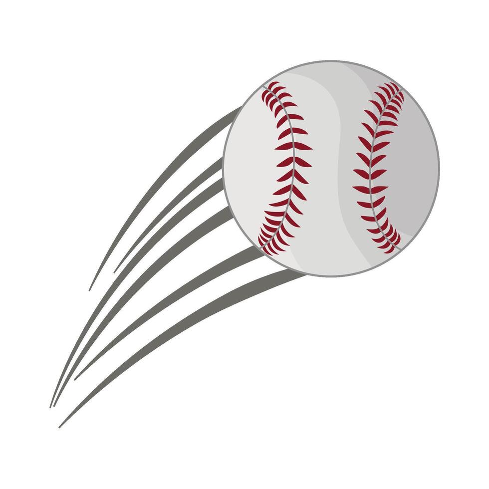 ilustración de béisbol pelota vector