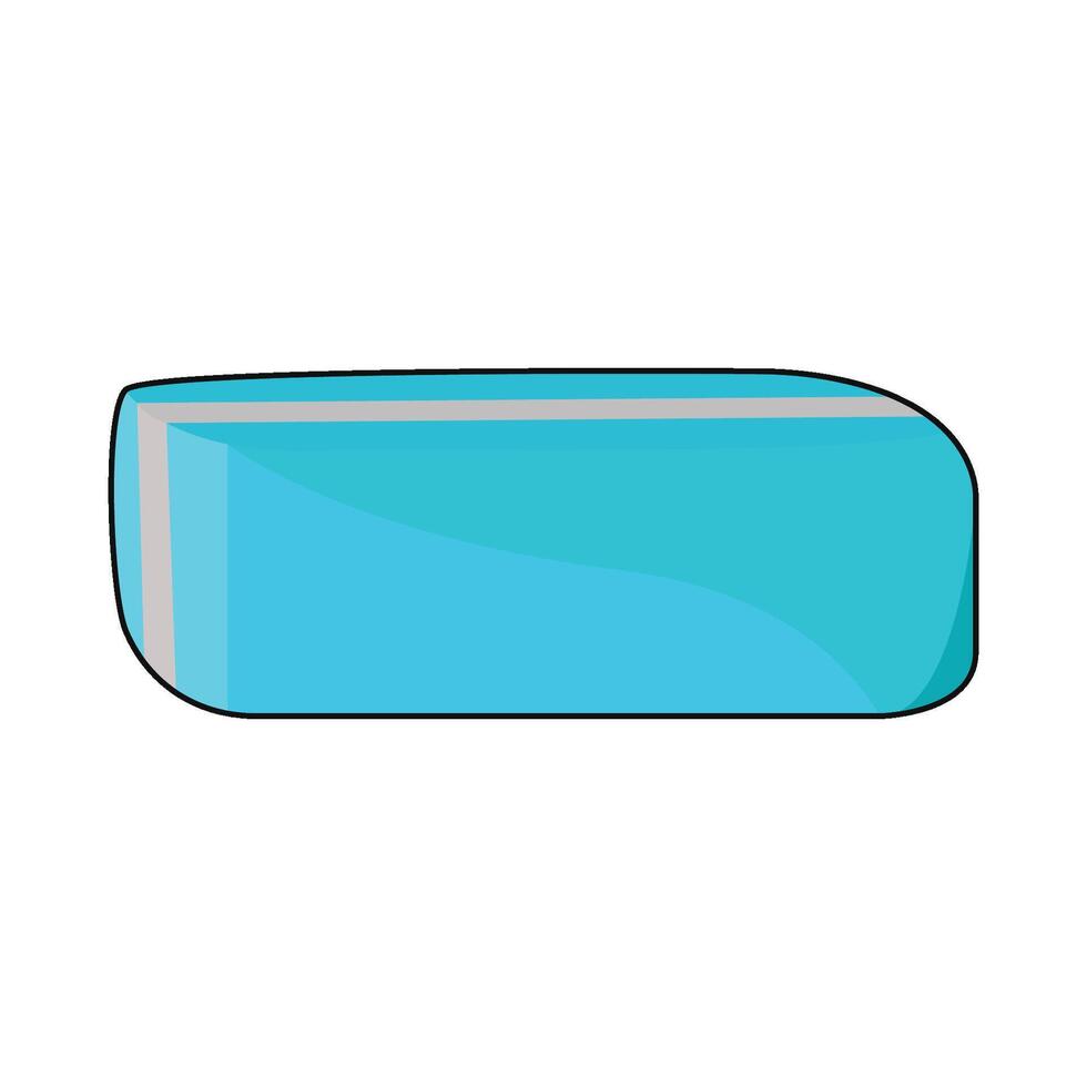 illustration of eraser vector