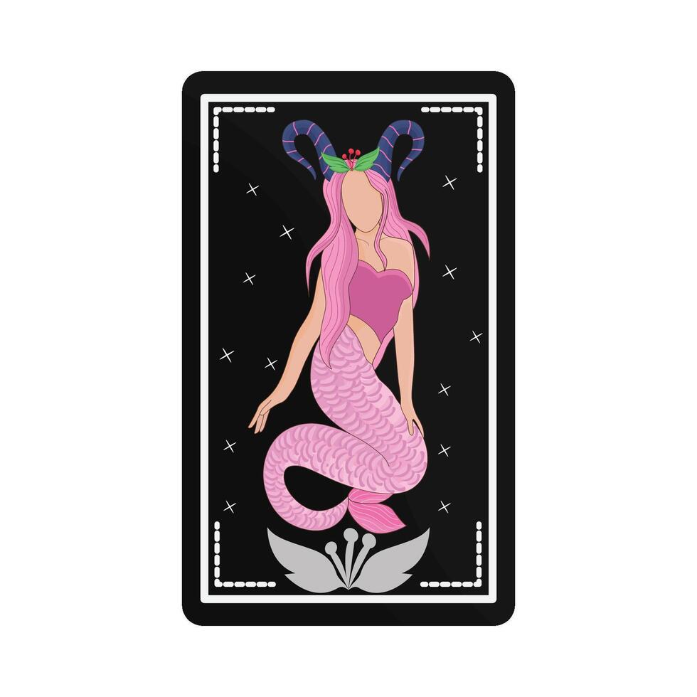 illustration of capricorn vector