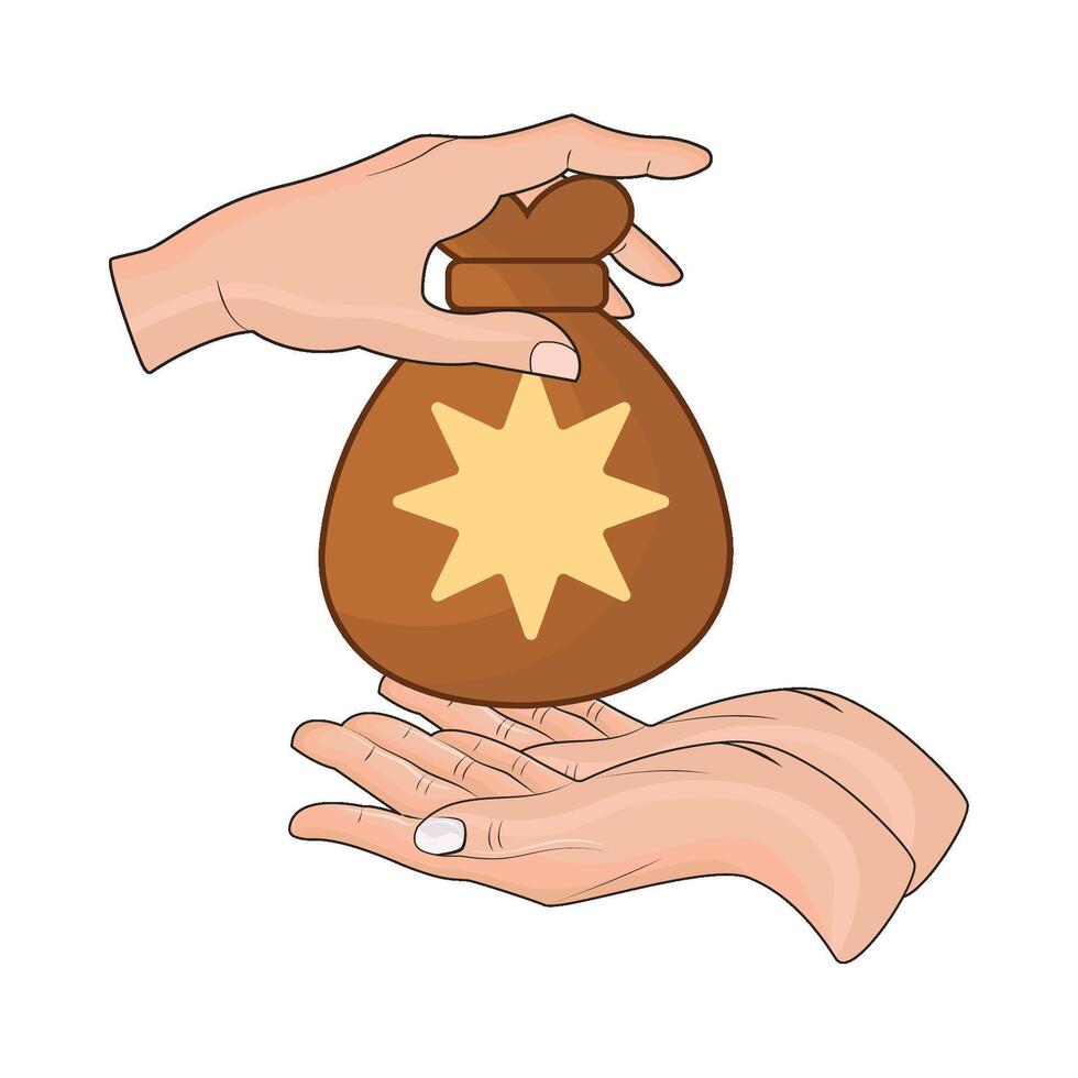 illustration of zakat vector