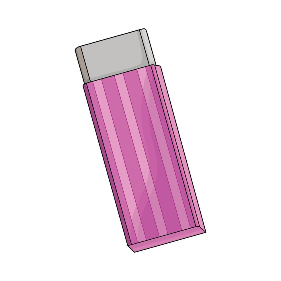 illustration of eraser vector