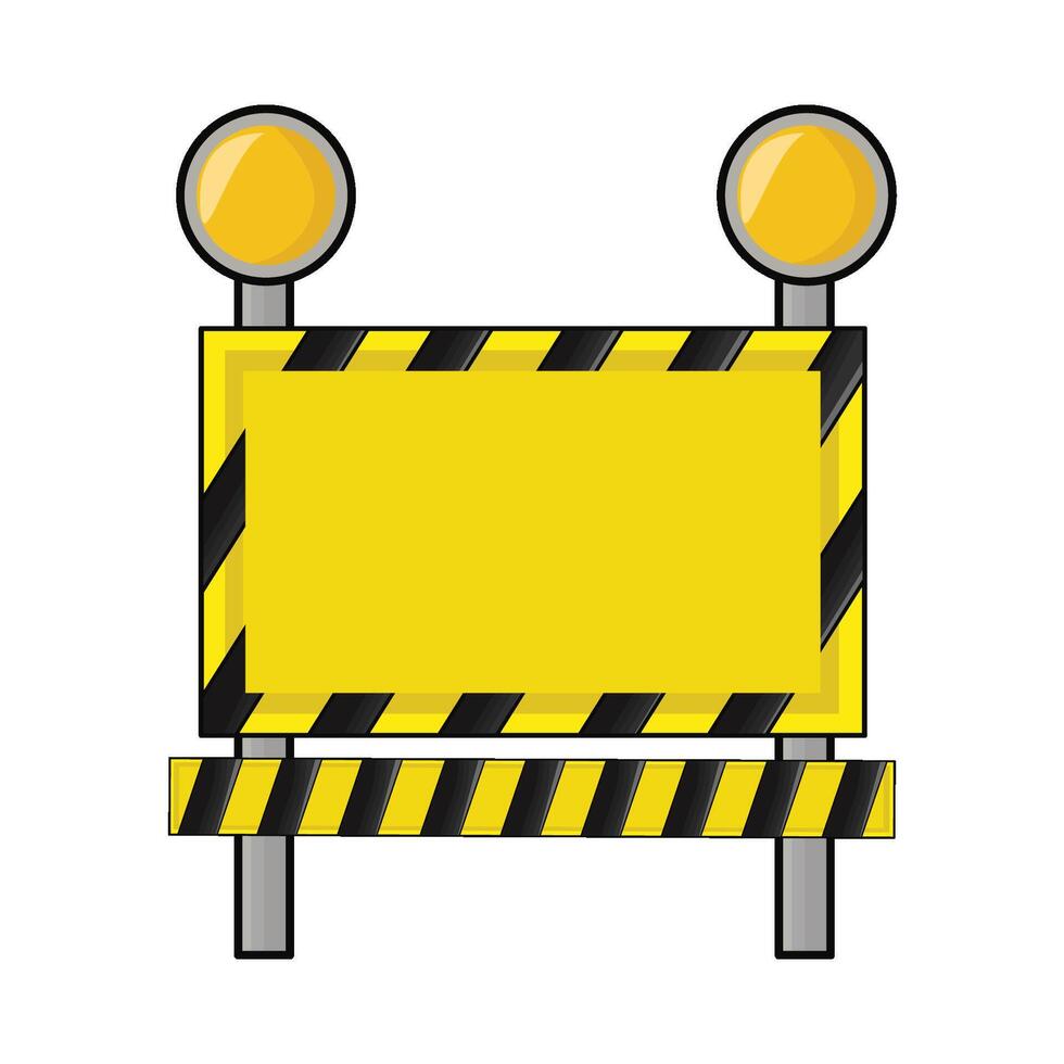 illustration of danger line vector