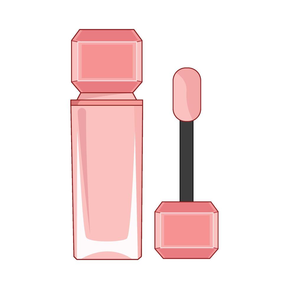 illustration of lip gloss vector