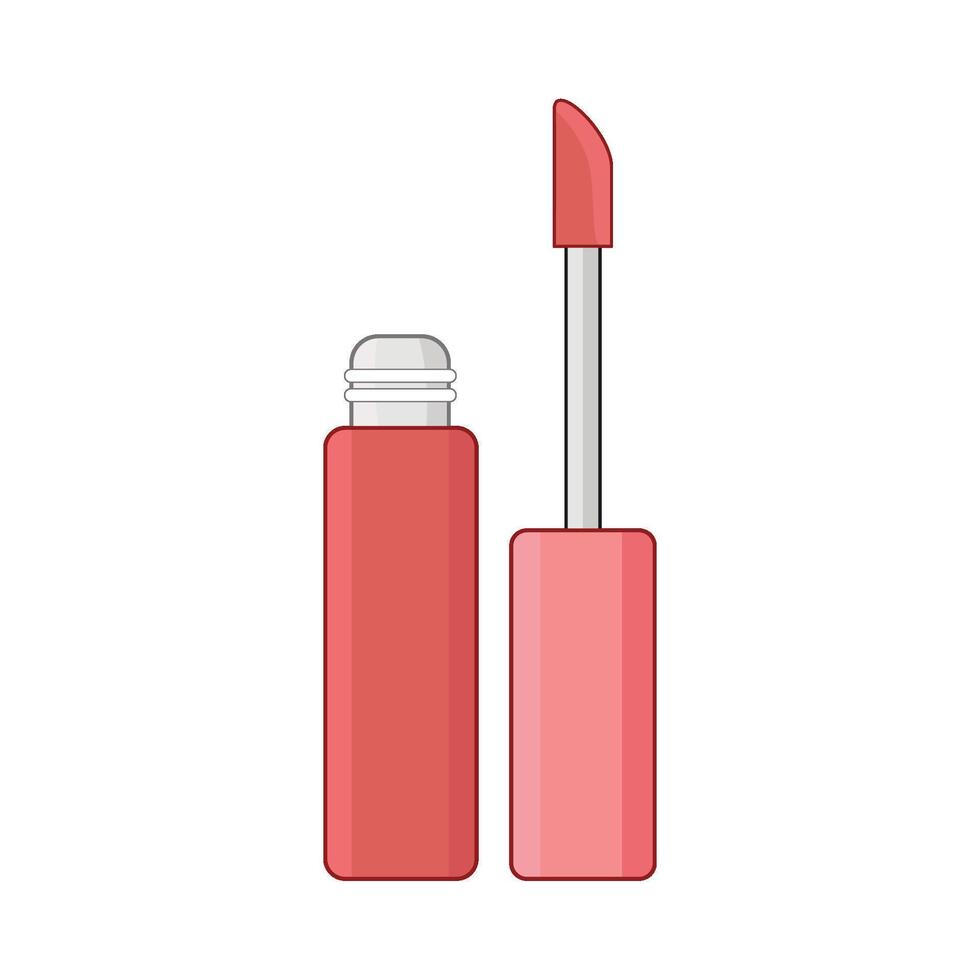 ilustración de líquido lápiz labial vector