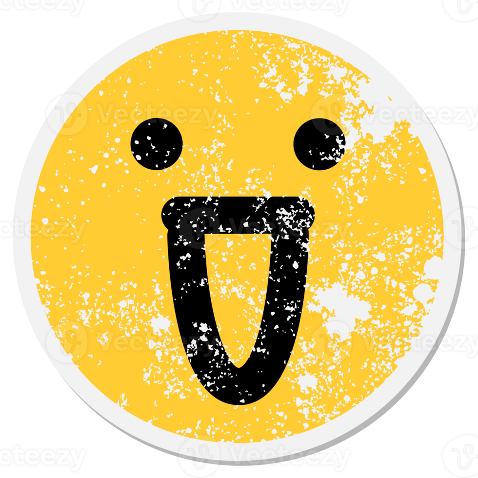 simple laughing face circle png